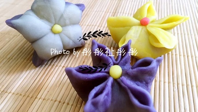 The most beautiful flower dish - Japanese sweets