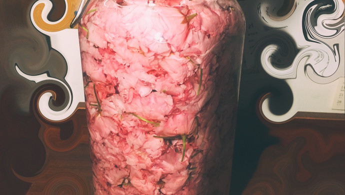 Japanese cherry blossom wine