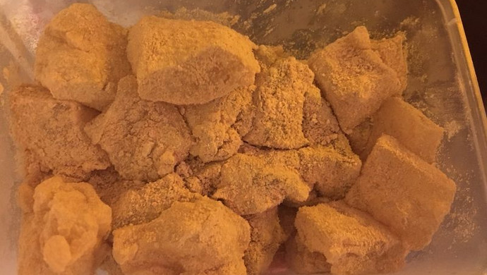 Japanese warabi mochi