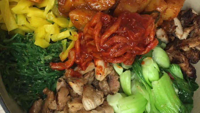 Korean stone pot rice