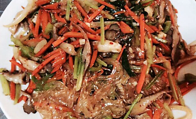 Korean mixed vegetables