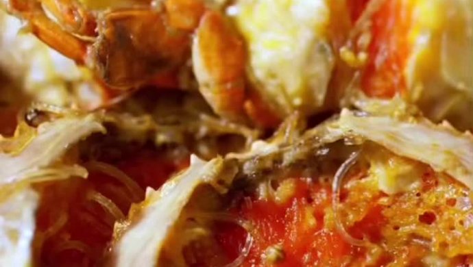 Thai crab vermicelli casserole