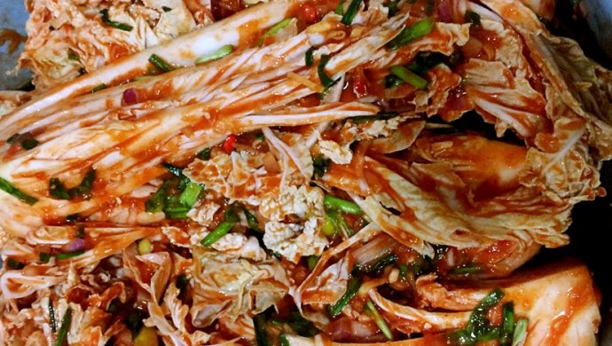 Korean spicy cabbage