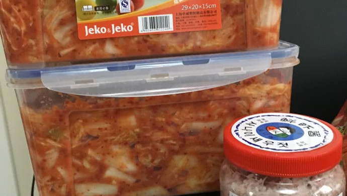 Korean spicy cabbage