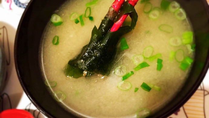 Japanese miso soup - miso soup quick recipe