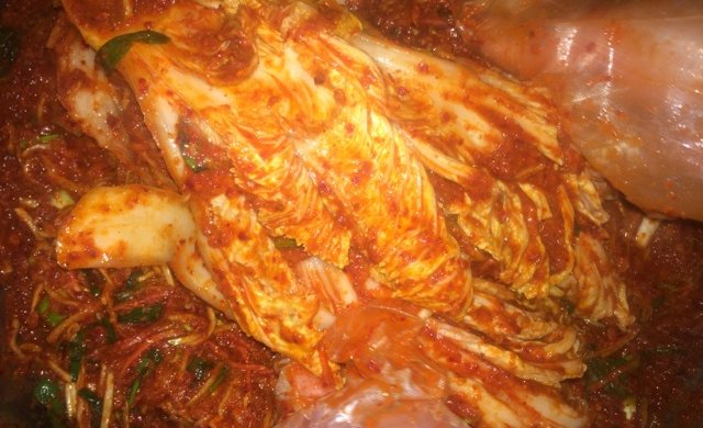 Korean spicy cabbage