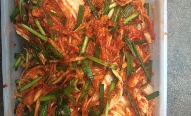 Korean spicy cabbage