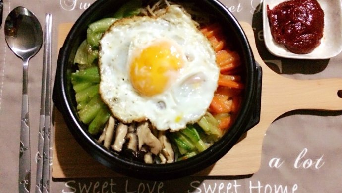 Korean bibimbap