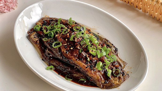 Grilled eggplant (food processor version)