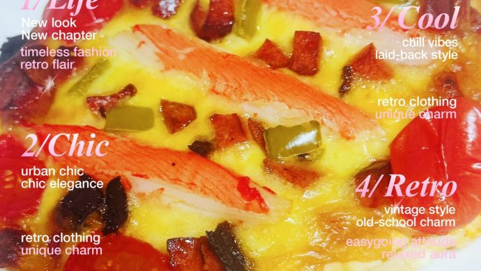 Whoever eats it is addicted to the deep-sea cod fillet pizza with thick brushed wire