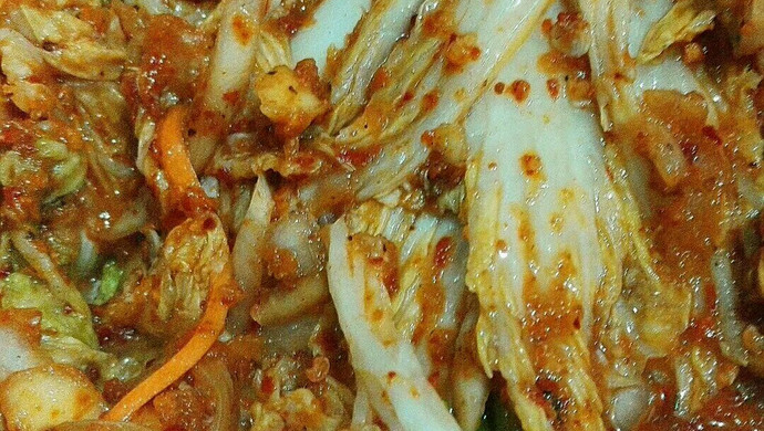 Korean kimchi