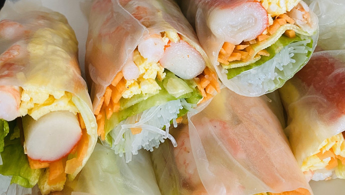 Thai rice rolls/Vietnamese rice rolls