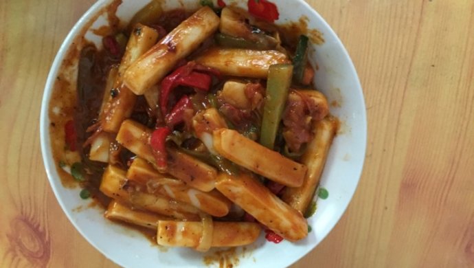 Korean tteokbokki