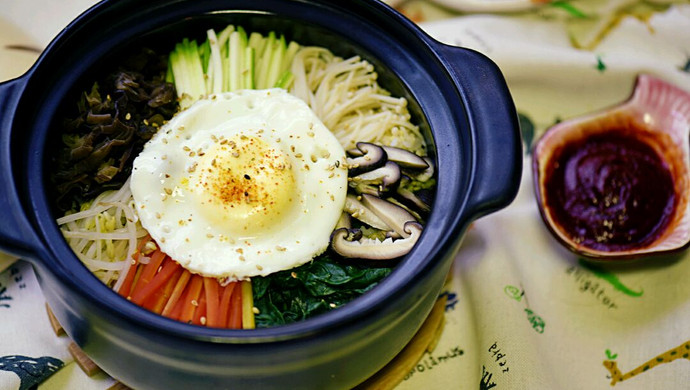 Korean bibimbap~