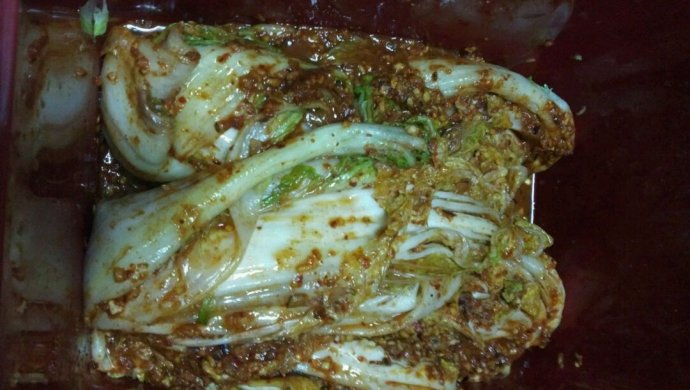 Korean spicy cabbage
