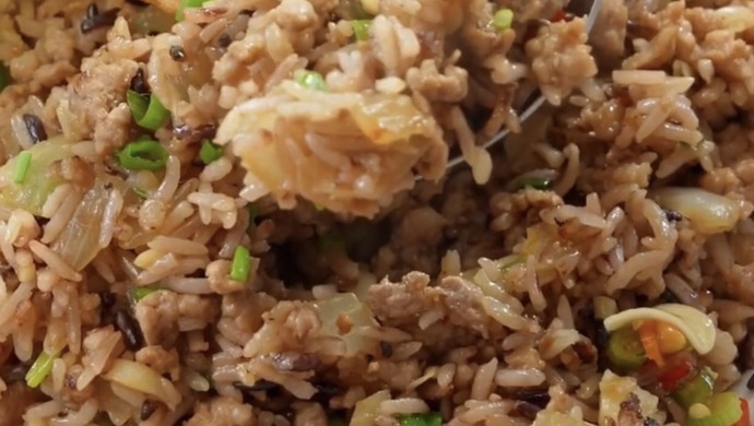 Thai pork fried rice