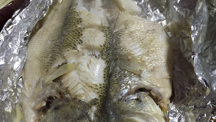 Thai-style grilled sea bass