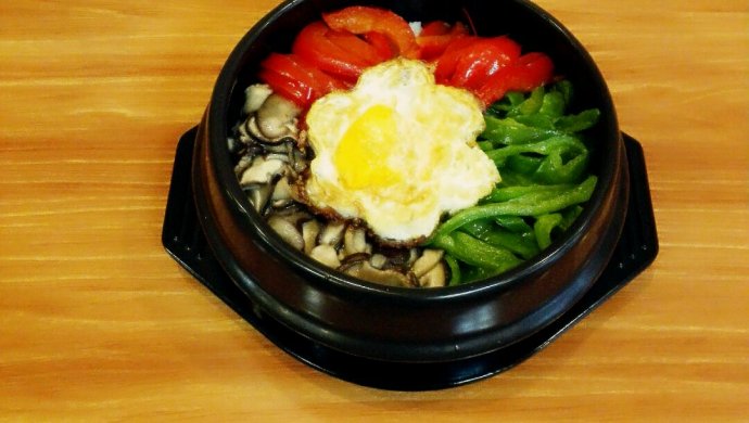 Korean bibimbap
