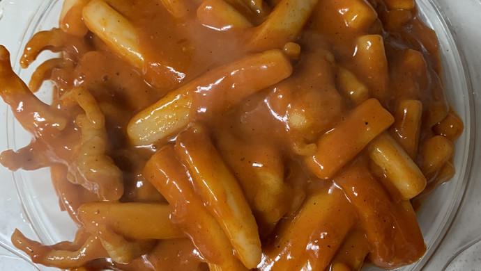 Korean tteokbokki