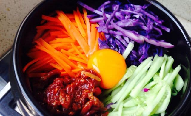 Korean bibimbap