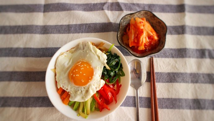 Korean bibimbap