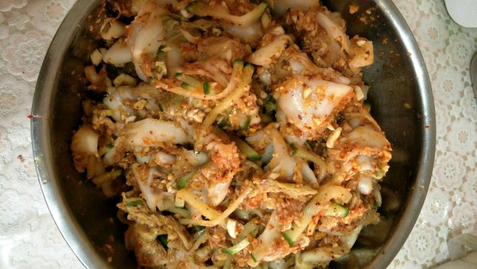 Korean spicy cabbage