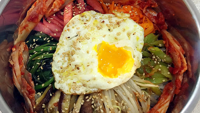 Korean bibimbap