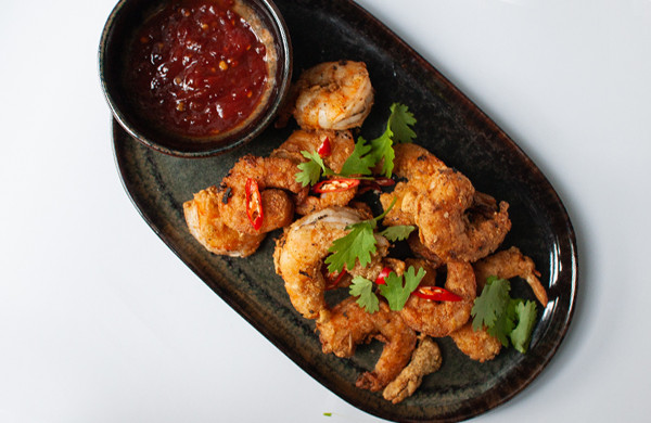 Thai crispy fried shrimp - Thai cuisine