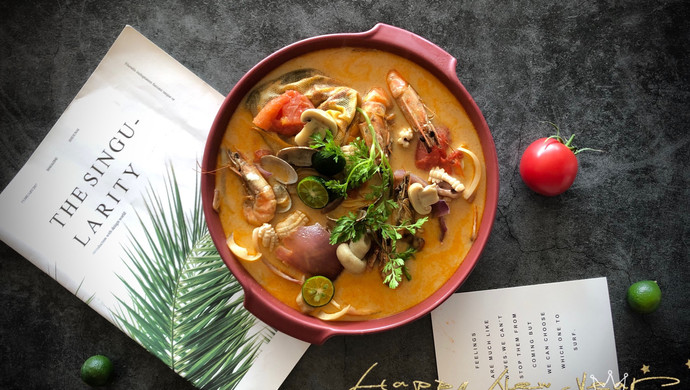 Delicious Tom Yum takes you to Thailand