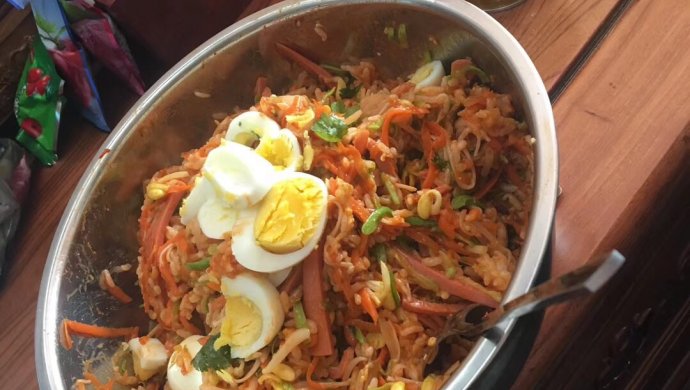 Korean cold bibimbap