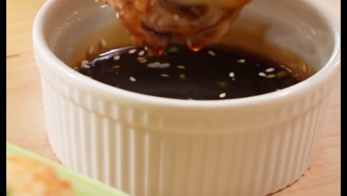 Thai pork tenderloin fried cheese sticks