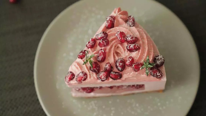 Korean pomegranate cake