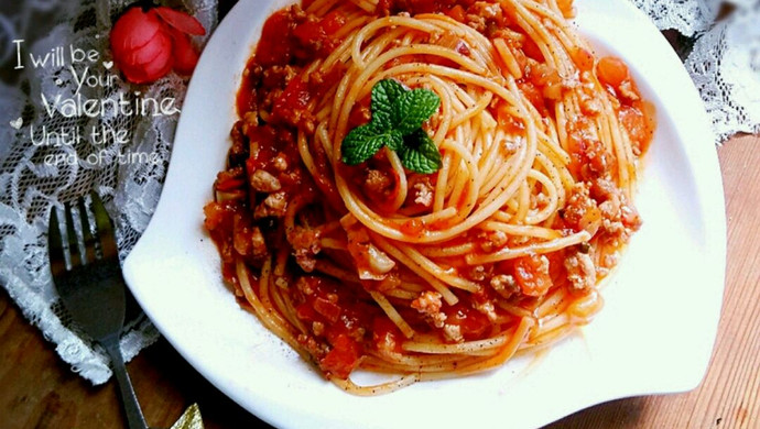 Pasta bolognese