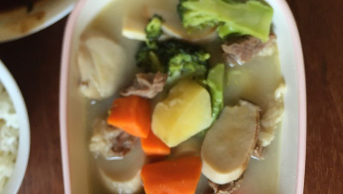 Dark Cuisine's Milk Stew......