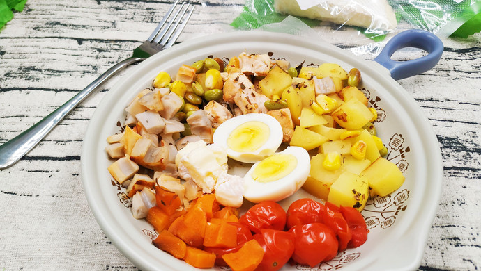 French Natural Brie Rainbow Poch Energy Bowl