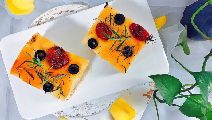 Join the old face of France: Focaccia