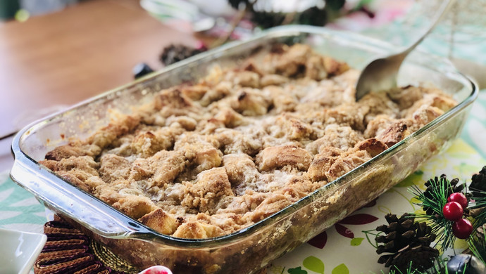Fragrant toast on French toast