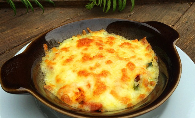 Cheese gratin