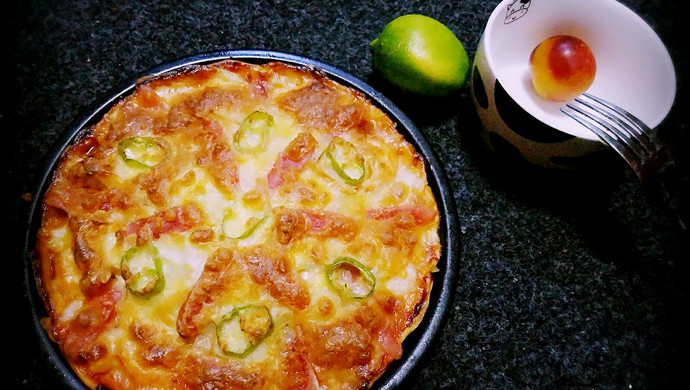 Zero failure dragon fish cured seafood pizza