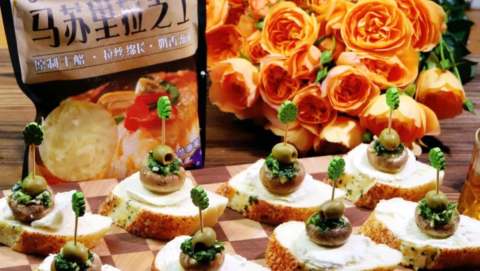 Spanish garlic tapas