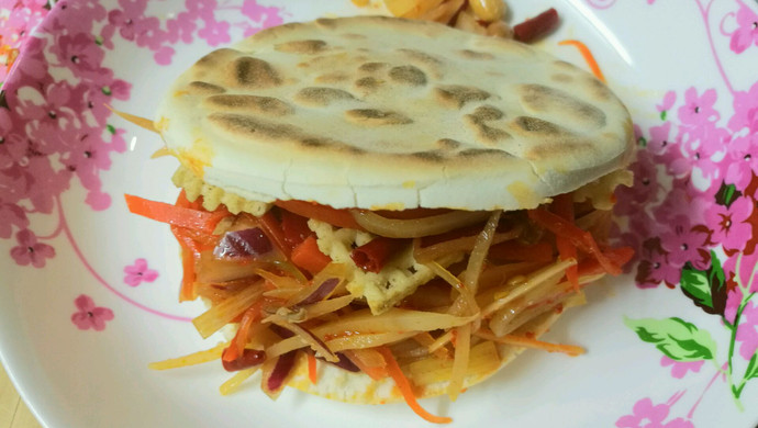 Vegetable sandwich buns