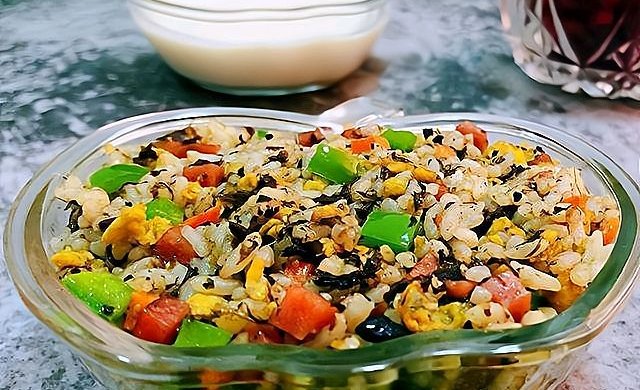 Spanish olive fried rice