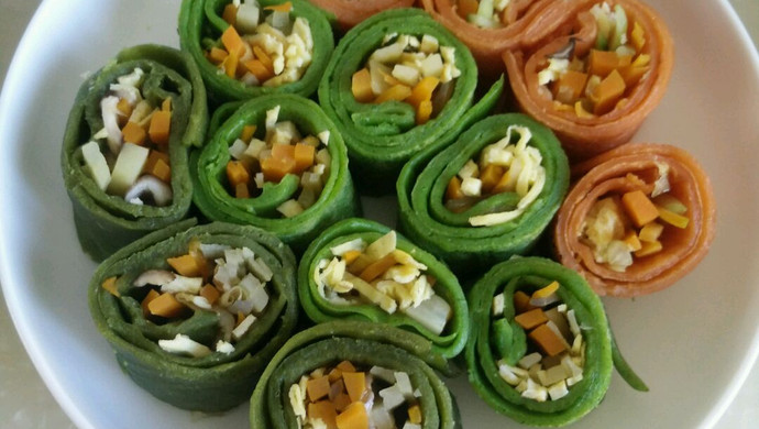 Vegetable rolls