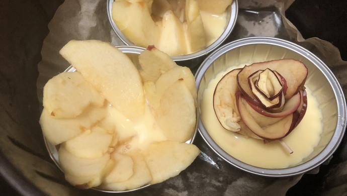 Spanish olive baked custard