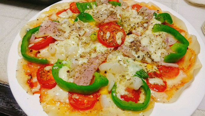 Mexican creative pizza