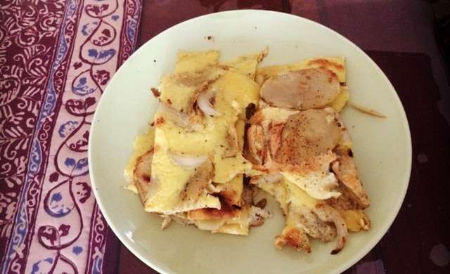 Spanish potato cakes