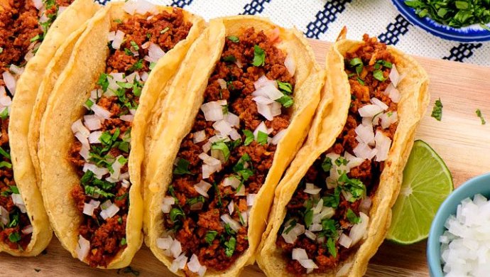 Mexican taco meat Chorizo