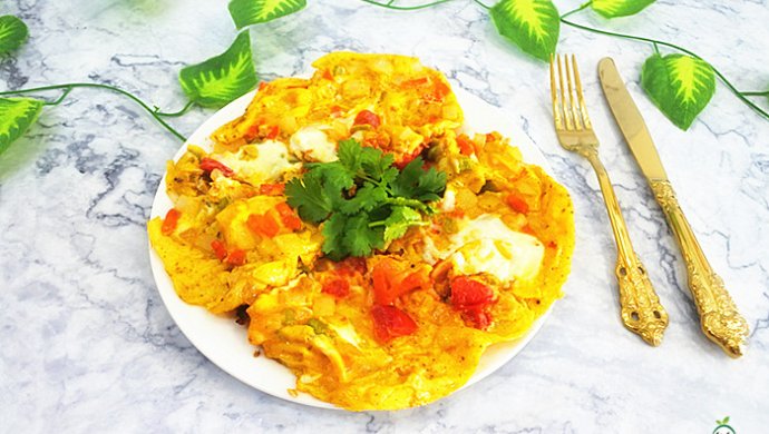 Spanish scrambled eggs