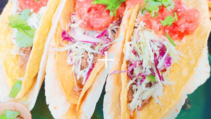 Fat-reducing and delicious Mexican classic - beef taco