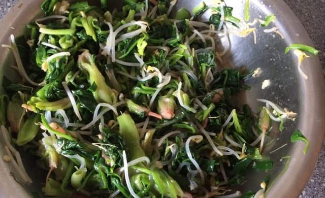 The first dish of the New Year, a group of dishes